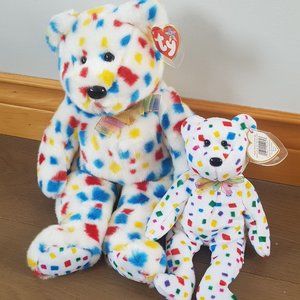 Ty Beanie Baby/Buddy Duo - Ty2K Bear